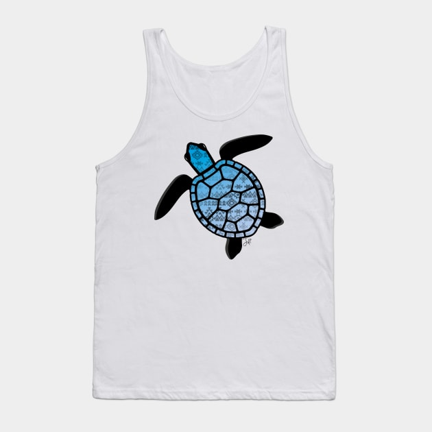 tropical turtle with aztec design Tank Top by JDP Designs